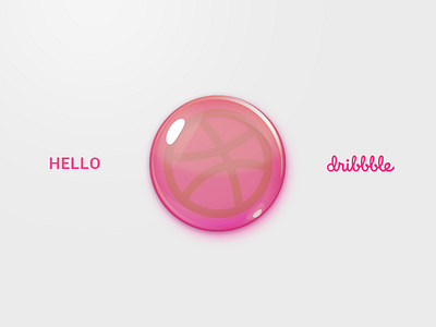 Hello Dribbble! :) first shot hello dribbble invite