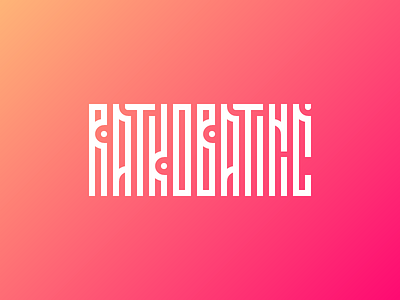 My name logo exploration "Ratko Batinić"