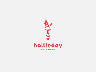 Hollieday brand identity branding logo