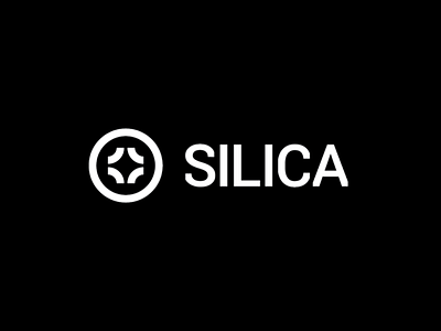 Silica brand identity branding graphic design logo