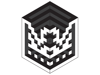 Eguq Logo Vol 2 digitalart eguq isometric isometry logo pixelart