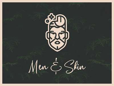 Men's Skin Care Logo by Rahatul on Dribbble