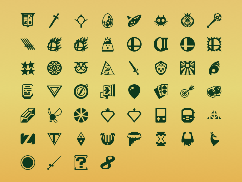 Game Icons by Tyler Corbett on Dribbble