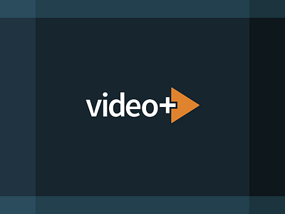 video+ Logo branding identity logo video videos