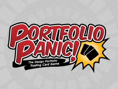 Portfolio Panic! Logo Redux card game logo panic! portfolio portfolio panic! redux tcg trading card game