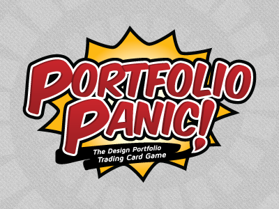 Portfolio Panic! Logo Version 2 card game logo panic! portfolio portfolio panic! redux tcg trading card game