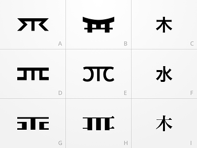 CTC — Monogram Exploration branding ctc identity japanese logo monogram