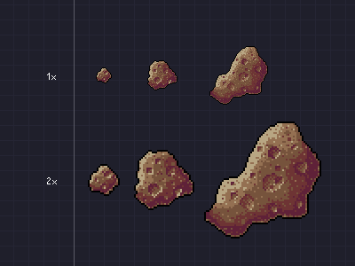 Asteroids asteroids pixel pixel art space terra team