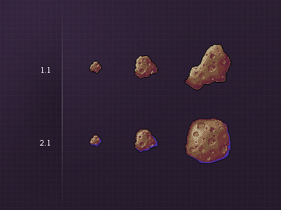 Asteroids Redux asteroids pixel pixel art space terra team