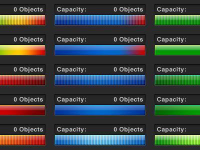 Capacity Meter Color Test app brainstorm icons lucid chart meter