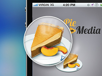 Media Pie App app media mobile pie