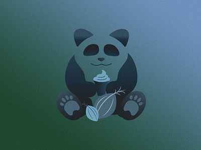 Panda´s Little Coffee branding digital art digital artist digital illustration graphic design logo merchadising packaging