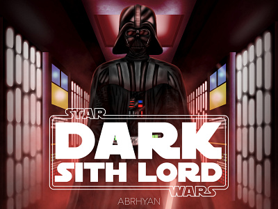 Star Wars Dark Sith Lord darth vader digital art digital artist digital illustration digital painting illu illustration star wars
