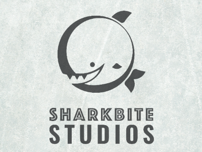 Sharkbite Studios Logo branding design illustration logo shark