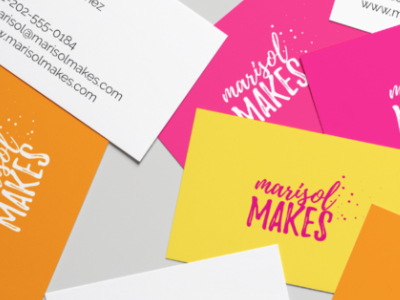 Business Card Concept for Marisol Makes