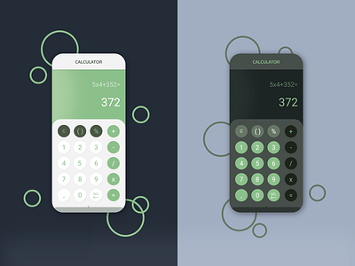 Daily UI 004 - Calculator app calculator dailyui design mobile ui