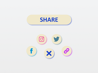 Daily UI 010 - Social Share