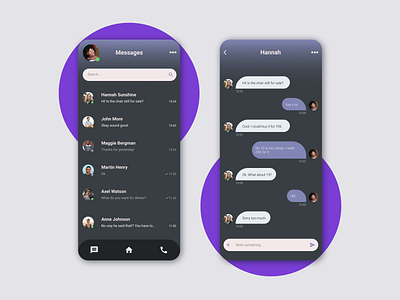 Daily UI 013 - Direct Messaging