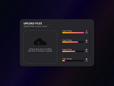 Daily UI 031 - File Upload dailyui dailyuichallenge design desktop ui