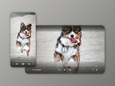 Daily UI 057 - Video Player