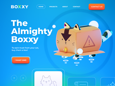 Boxxy Cat