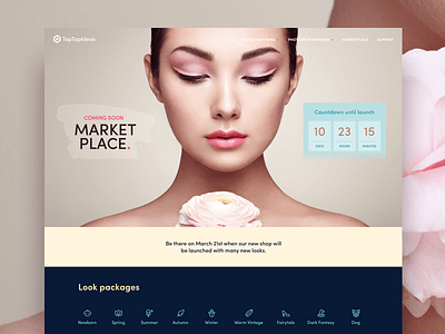 Marketplace Launch Page beautyretouchcc countdown launch marketplace panel photoshop