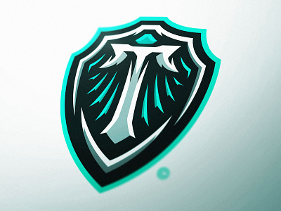 Triton Shield Logo Design