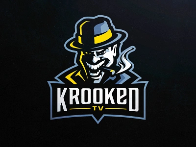 Mafia Esports Logo - Krooked TV dasedesigns esports esports logo gaming gaming logo illustration logo mafia mafia esports mascot mascot logo sports sports logo