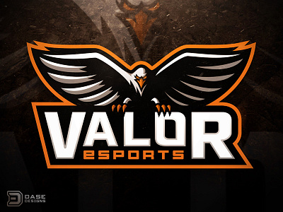 Valor Eagle Mascot dasedesigns eagle eagle mascot esports esports logo esports mascot logo mascot mascot logo valor valor esports
