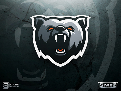 Bear Sports Logo by Derrick Stratton on Dribbble