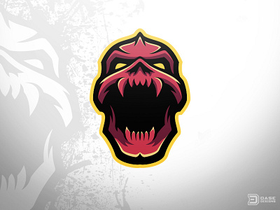Alive Skull Mascot Logo behance dasedesigns esports gaming identity illustration mascot skull mascot sports identity sports logo