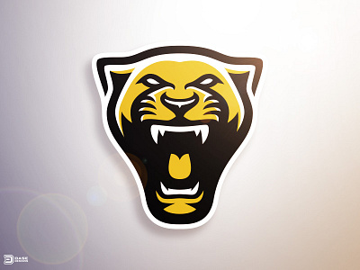 Valor Panther eSports Logo animal branding dasedesigns esports logo gaming graphic design identity logo mascot panther sports logo yellow