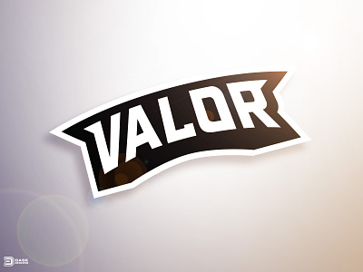 Valor Esports Wordmark esports gaming graphic design logo logo design logotype secondary simple sports valor wordmark