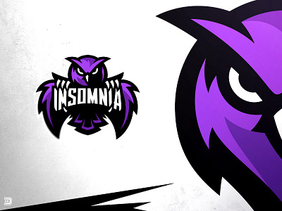 Insomnia Esports Owl Logo by Derrick Stratton on Dribbble