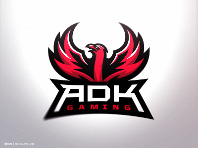 ADG Gaming Logo dasedesigns esports gaming identity logo mascot phoenix team