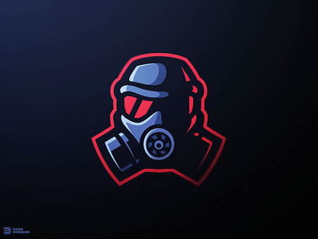 Gas Mask eSports Logo by Derrick Stratton on Dribbble