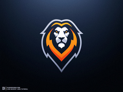Lion eSports Logo Tutorial Dasedesigns dasedesigns esports logo gaming how to create logo illustration lion lions logo design logo tutorial sports