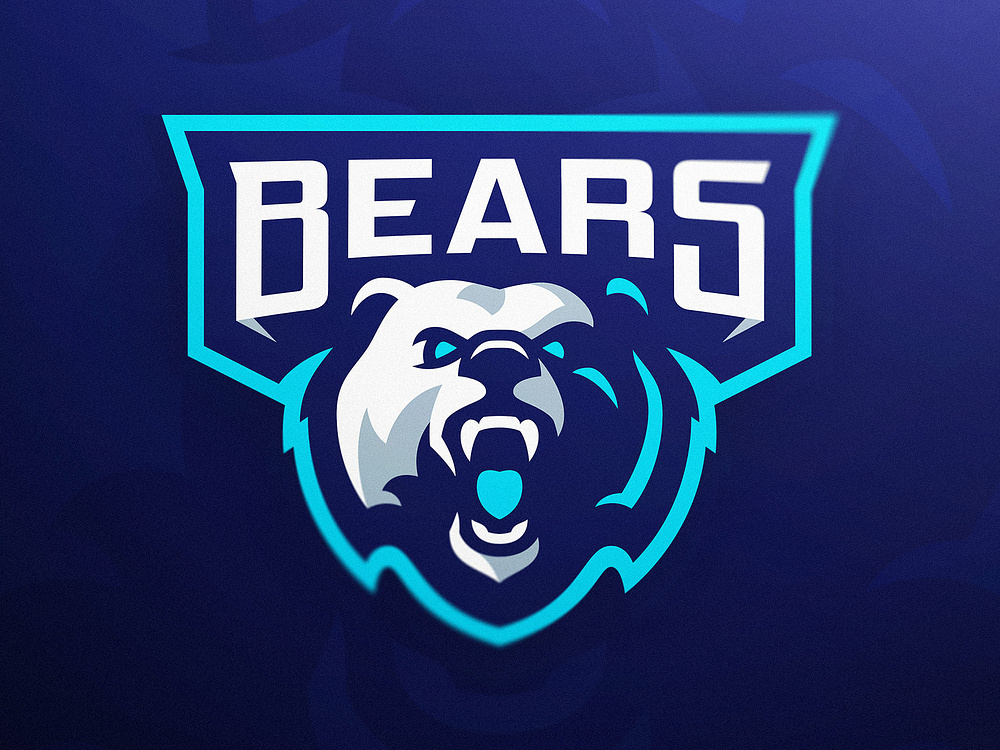 Bears eSports Mascot Logo by Derrick Stratton on Dribbble