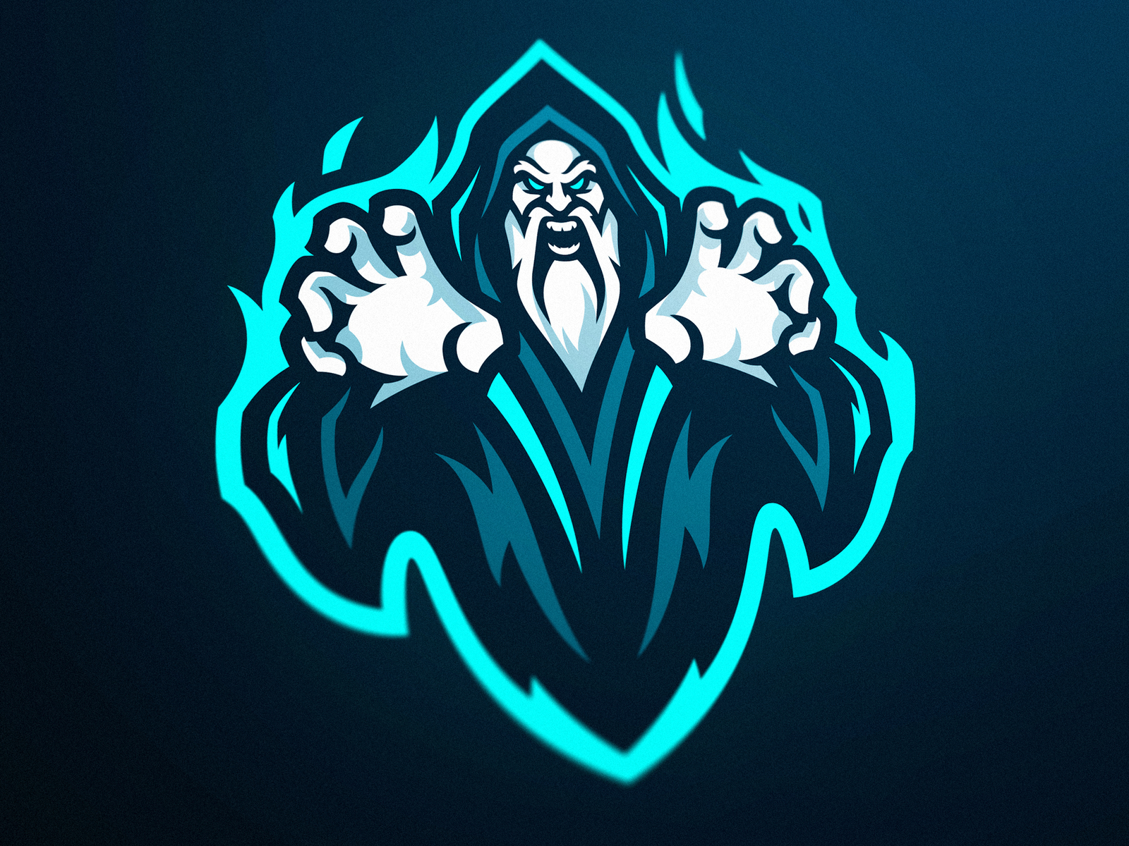 Warlock Esports Mascot Logo  by Derrick Stratton on Dribbble