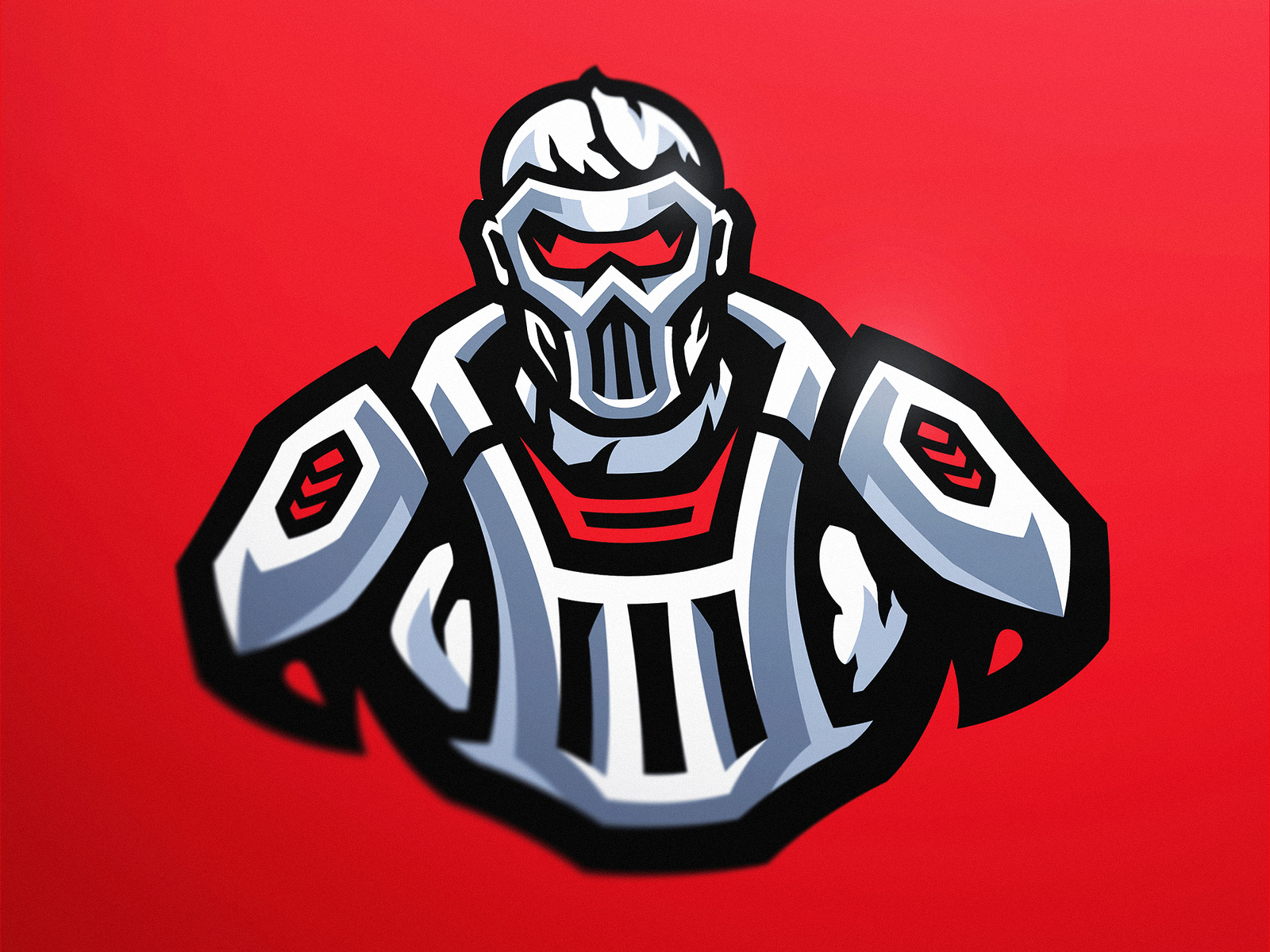 Cyborg eSports Mascot Logo