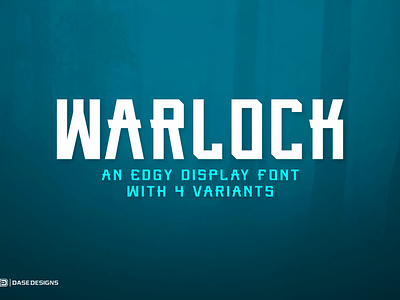 Warlock eSports Typeface