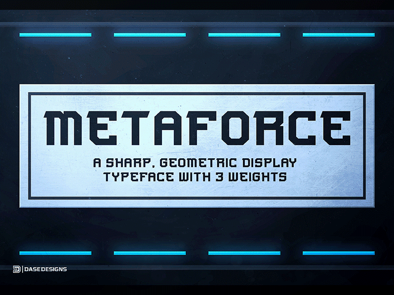 Metaforce eSports Font