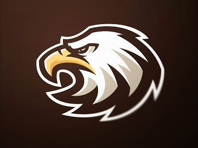 Eagles Sports Logo dasedesigns eagle eagle icon eagle logo eagles esports for sale gaming gaming logo identity design illustration logo design mascot logo sports design sports logo sports logos unused