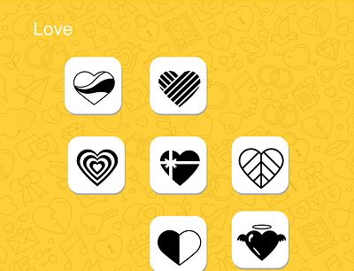 Icon Set Design | Love Icon | Car Icon | Camera Icon | best icon designer car icon graphic design icon design icon designer icon set icons love icon menu icon web icon web site icon web3 icon