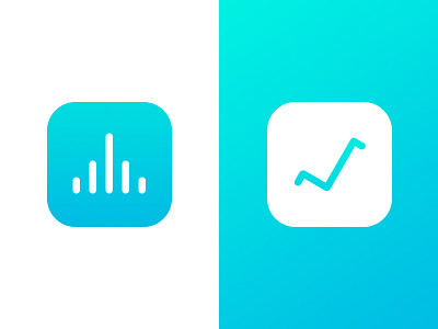 iOS 7 Analytics Icon app icon ios ios7 iphone ui