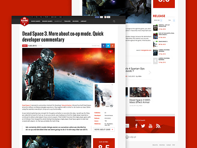 Playing Daily - article article blog blogpost gamers games ui ux web web design