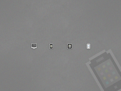 Tiny Pixel Icons 8bit apple icon icons imac ipad iphone ipod minimal pixel