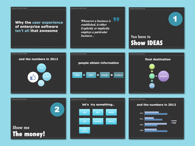 Social Media Presentation Template brand branding chart clean keynote presentation show slides social social media template