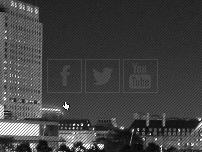 [gif] Follow Us - update button facebook gif social twitter ui web design website