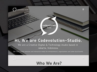 Code Volution Studio application apps campaign companyprofile creative designer desktop facebookapps mobile startup uiux website